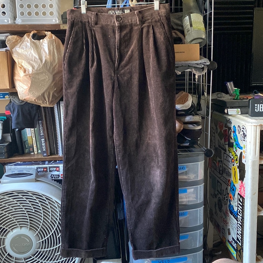 GAP Corduroy pleated pants
